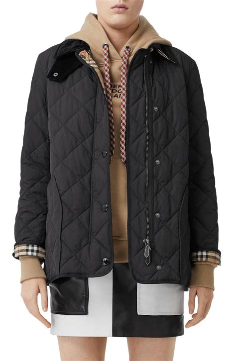 burberry cotswold quilted barn jacket